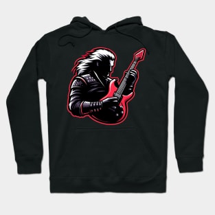 Guitar Hero Solo - Monster Slayer - Dark Fantasy Hoodie